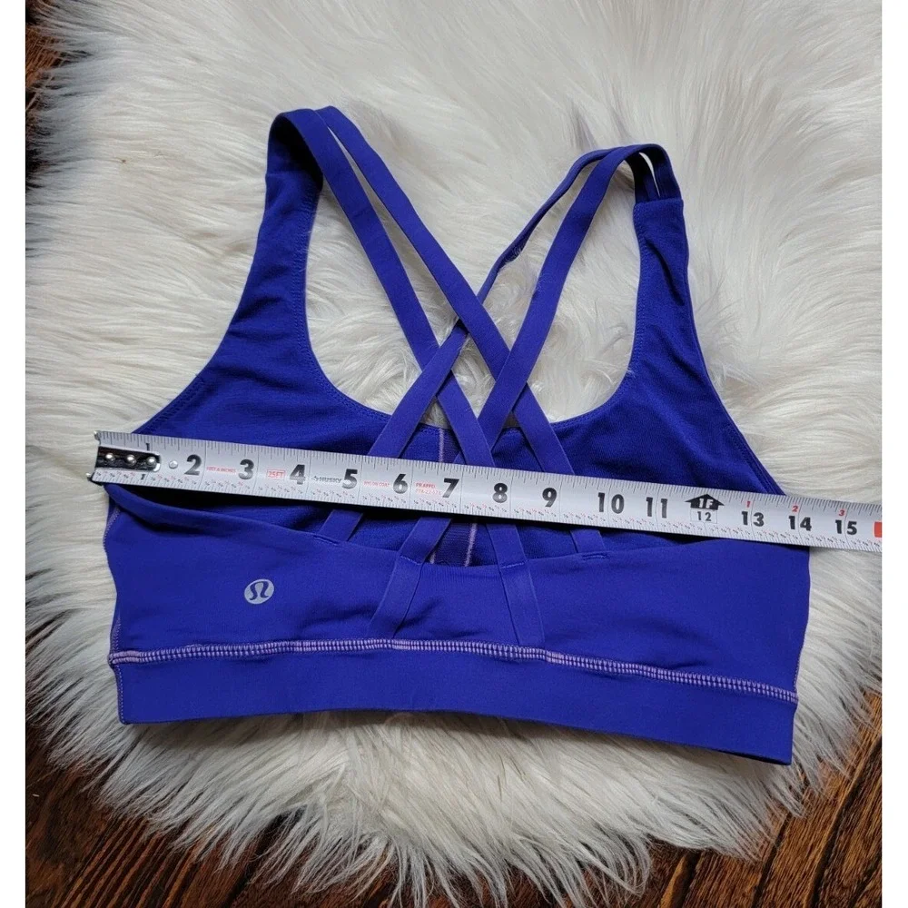 Lululemon Energy Sports Women's Size 8 Violet Blue